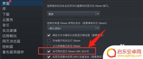 steam连接url Steam如何显示游戏的URL链接