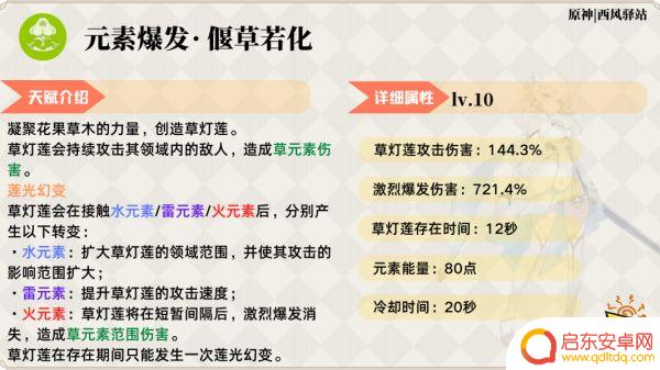 原神草主带什么武器和圣遗物 草旅行者圣遗物推荐