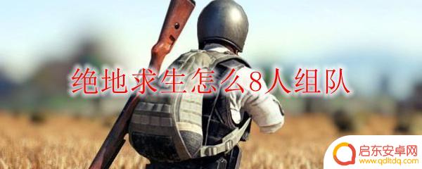疯狂射击求生如何8个人玩 绝地求生8人组队规则