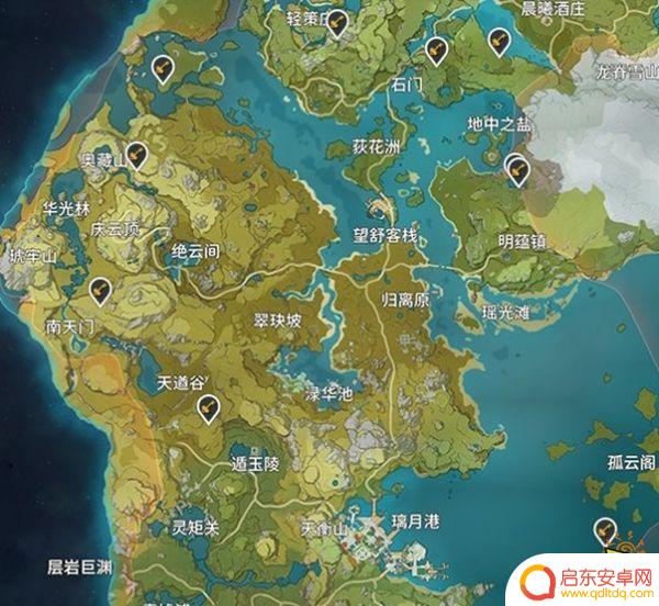 稻妻灵笼原神 原神最新稻妻地灵龛位置