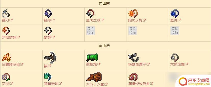 泰拉瑞亚机械武器 泰拉瑞亚武器大全图鉴怎么用