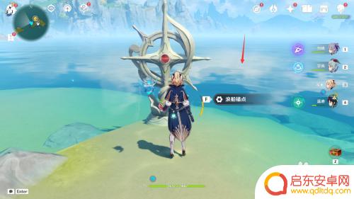 原神孤云阁浪船锚点在哪里 原神孤云阁浪船锚点一位置攻略