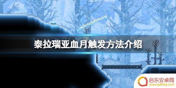 泰拉瑞亚如何触发血夜 《泰拉瑞亚》血月触发条件