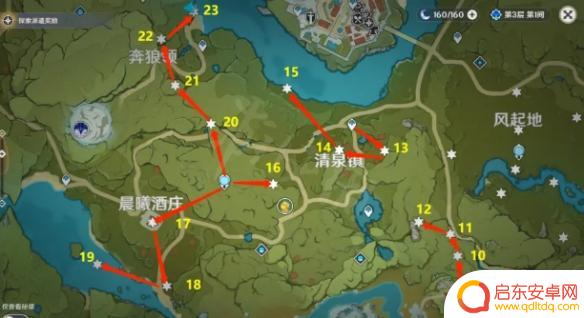 原神风神瞳在哪里风神瞳全收集攻略线路图 原神风神瞳详细位置攻略