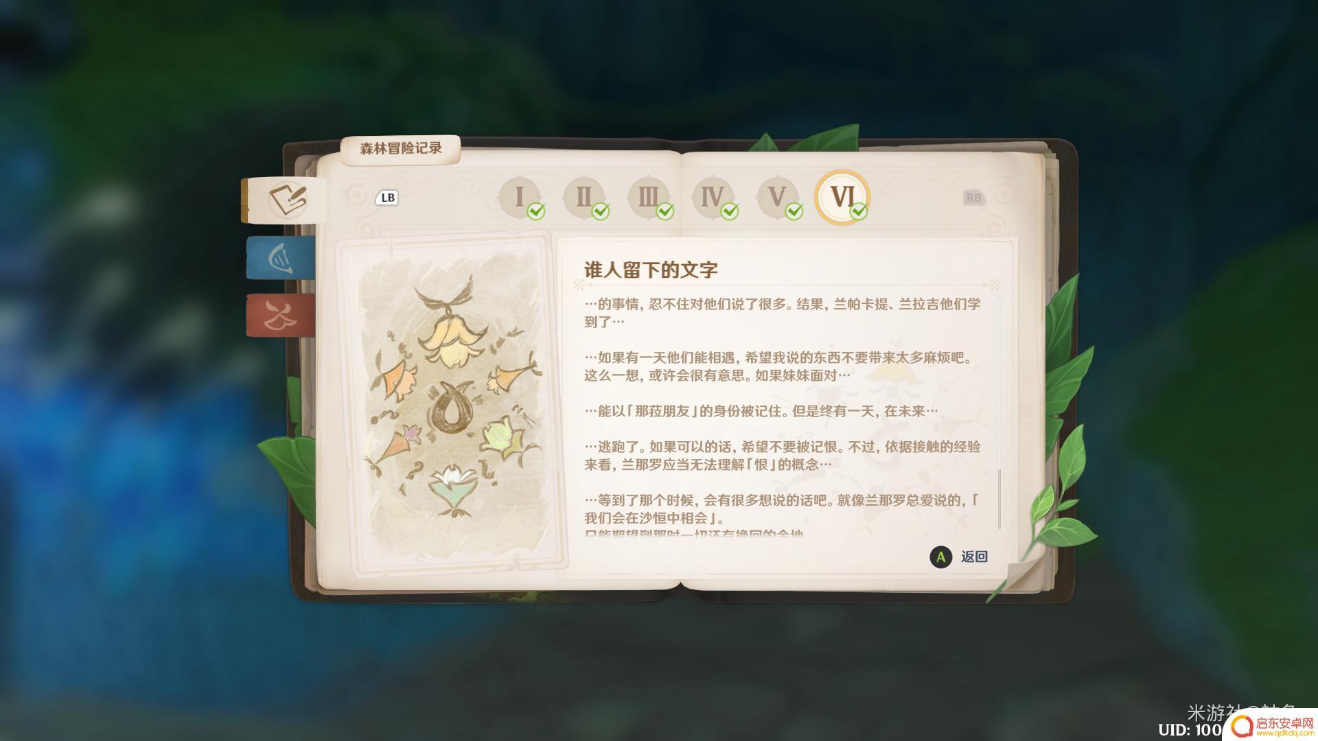 原神森林书六章第9张图解：探索原神森林书六章的最佳攻略