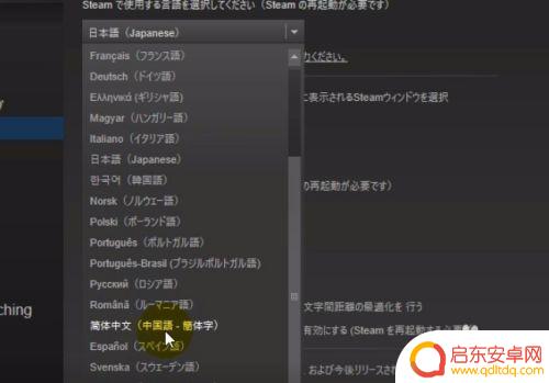 steam客户端设置中文 Steam客户端如何设置中文