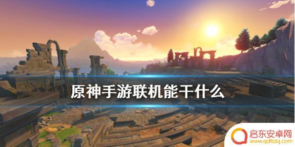 原神多人游戏可以干什么 《原神》联机玩法详解