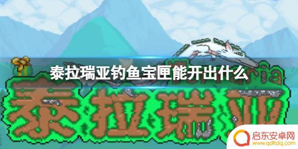 泰拉瑞亚雷达可以做什么 《泰拉瑞亚》钓鱼宝匣开出什么装备