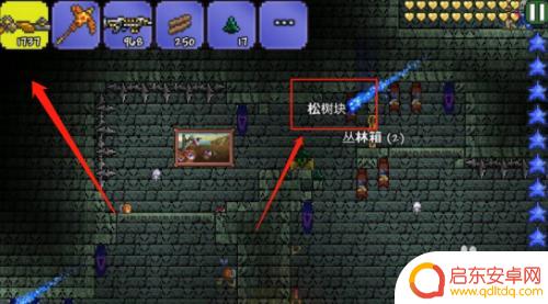 泰拉瑞亚怎么得到松树块 泰拉瑞亚怎么获取松树块