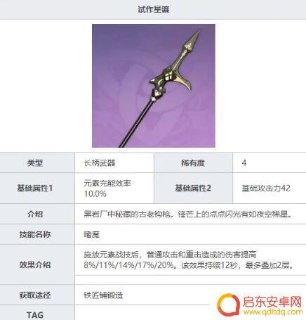 原神香凌武器推介 《原神》香菱武器推荐攻略