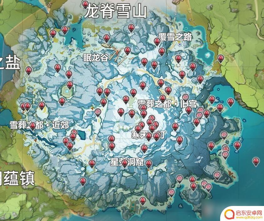 原神含有绯红玉髓的宝箱 原神绯红玉髓宝箱位置图解
