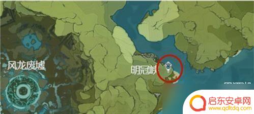 原神里面蒙德地灵龛的位置 原神蒙德地灵龛位置图解