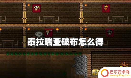 泰拉瑞亚破布怎么做 泰拉瑞亚破布获取攻略