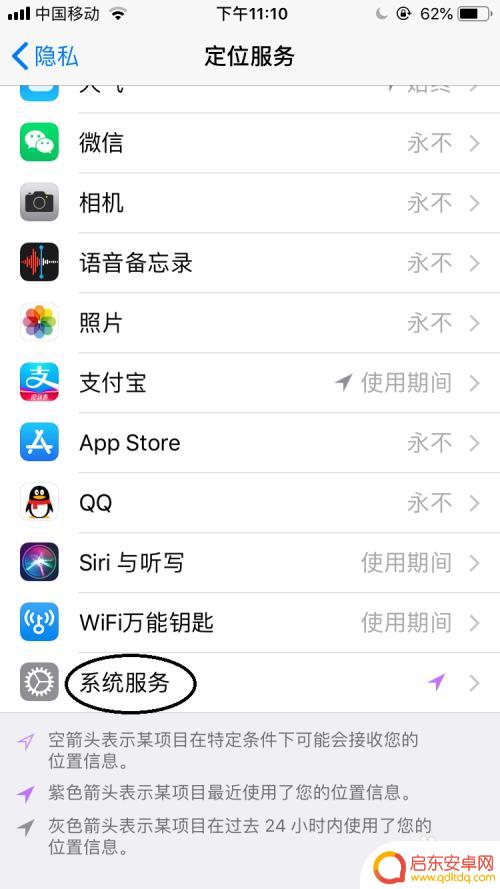 如何关闭隐私显示在手机上面的软件苹果 iPhone如何关闭隐私设置
