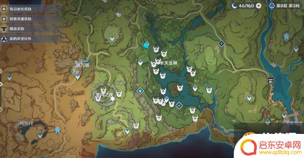 原神善见地探索100 原神善见地探索度百分百路线攻略