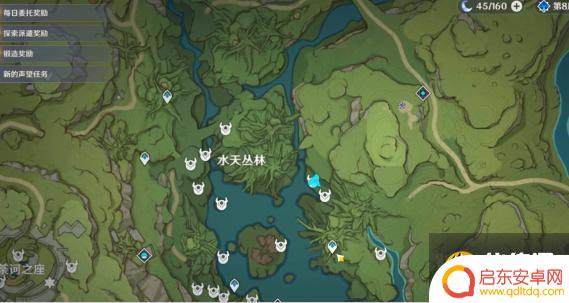 原神善见地探索100 原神善见地探索度百分百路线攻略