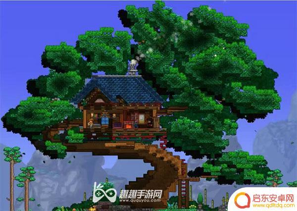 泰拉瑞亚那些好看的树屋 泰拉瑞亚家园设计图分享