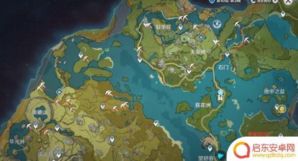 原神博石 《原神》石珀路线图推荐