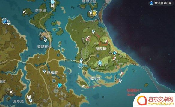 原神博石 《原神》石珀路线图推荐