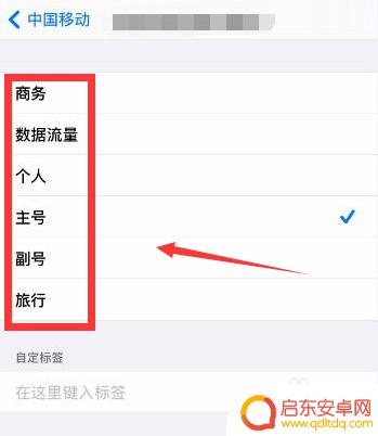 iphone设为标签 如何为iPhone的两个SIM卡设置标签