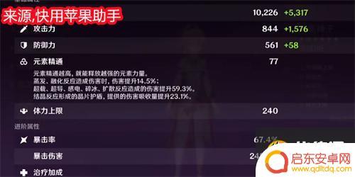 原神辅助八重神子面板 毕业面板推荐原神八重神子