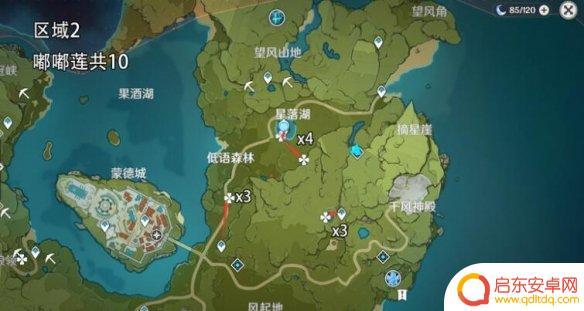 原神的嘟嘟莲 原神嘟嘟莲地图详解