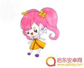 小花仙怎么涂 小花仙怎么画步骤