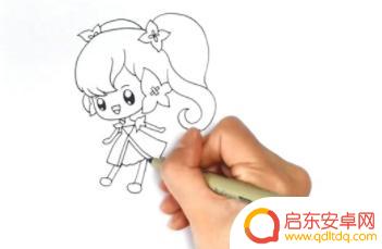 小花仙怎么涂 小花仙怎么画步骤