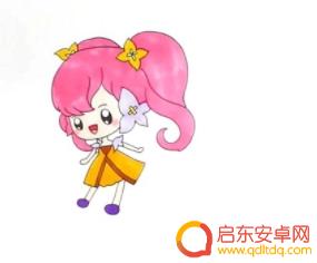 小花仙怎么涂 小花仙怎么画步骤