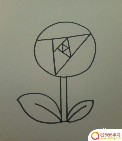 如何在手机上画一朵花 怎样画一朵花的教程
