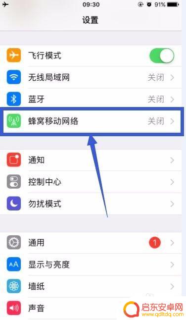 苹果手机怎么设置app网络权限 苹果手机如何开启特定APP的上网权限