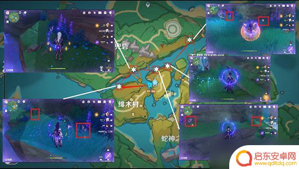 原神地图鸣草 原神鸣草采集地点