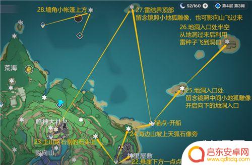 原神井下雷神瞳 原神雷神瞳全收集攻略