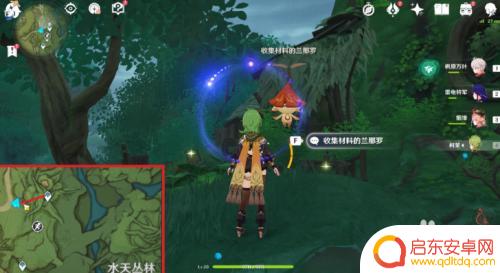 原神爱音乐的兰那罗 原神76个兰那罗宝箱位置攻略