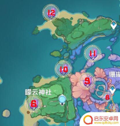 原神稻妻阴间神瞳位置 原神海祇岛雷神瞳详细图文指南