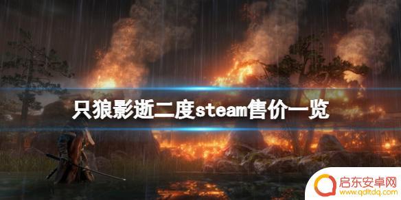 只狼在steam上卖多少钱 只狼影逝二度steam版多少钱