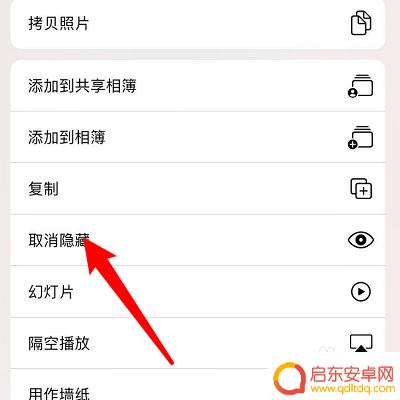 iphone相册怎么看隐藏照片 苹果相册隐藏的照片怎么显示