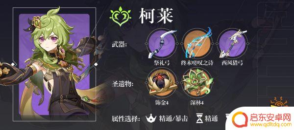原神妮露绽放队详细配队 原神妮露最强阵容搭配