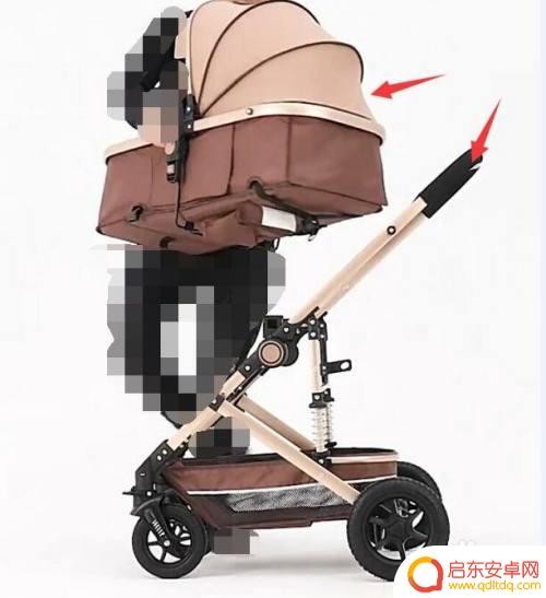 婴儿手机怎么折叠 pouch婴儿车如何折叠步骤