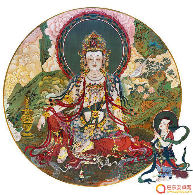 观音图片高清图 三十三观音菩萨全解高清图