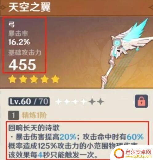 原神武器公子 原神公子最佳武器是什么