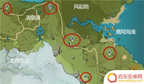 原神上风蚀地地灵龛位置 原神地灵龛位置攻略