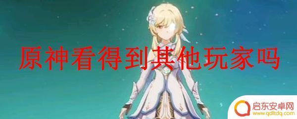 原神为什么没有别的玩家 原神多人模式看得到其他玩家吗
