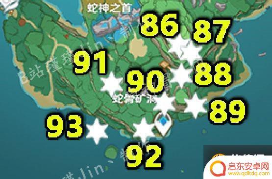 八酝岛的雷神瞳 原神八酝岛雷神瞳位置攻略