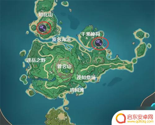 原神神龛分布图 原神地灵龛位置地点查询