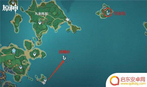 原神钓鱼金赤甲龙 原神金赤假龙在哪儿钓