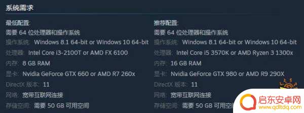 steam双人成行电脑配置 双人成行配置要求推荐
