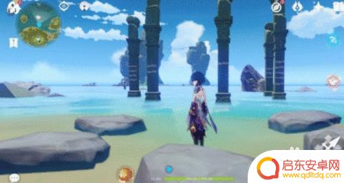 原神海岛柱子怎么踩 原神海岛中的石头怎么踩
