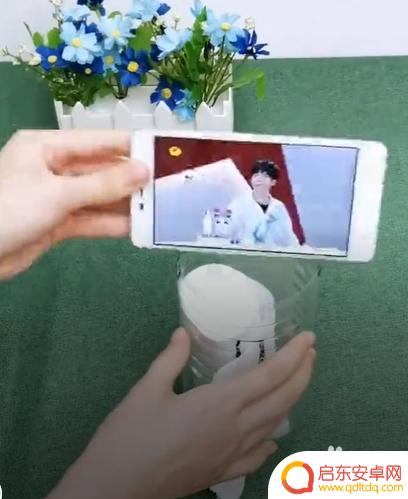 如何做电瓶手机支架图 如何制作手机支架自制