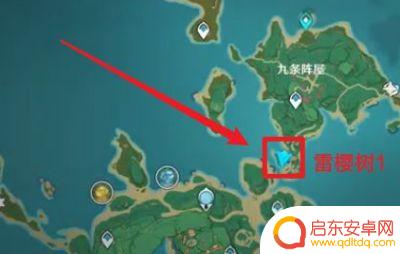 原神5个雷樱树位置 《原神》雷樱树位置